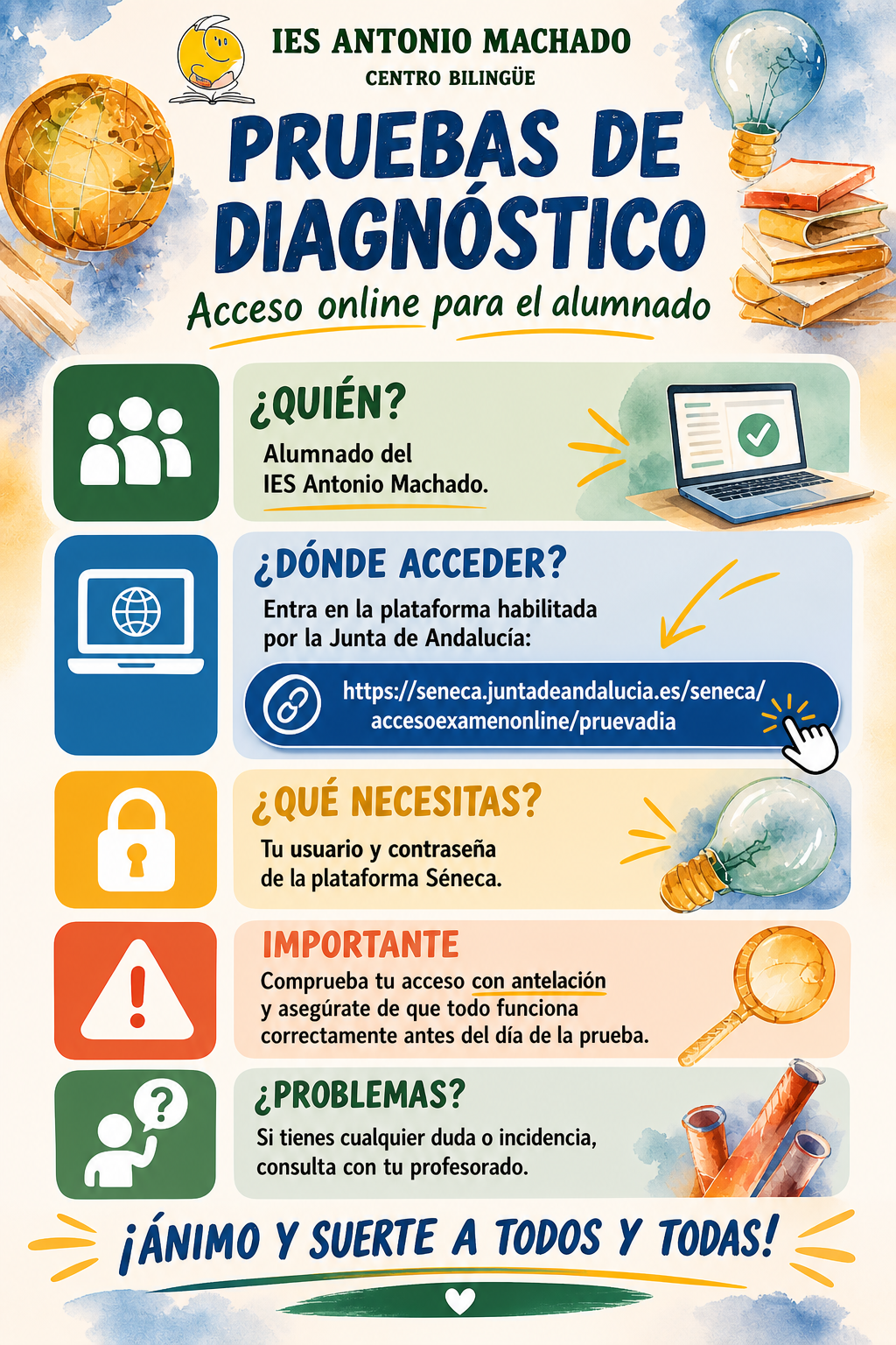 Imagen de la noticia: PRUEBAS DE EVALUACIÓN DE DIAGNÓSTICO. CURSO 2025/2026 [Actualizado]
